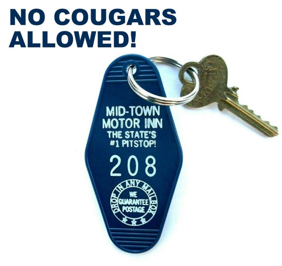 TALLADEGA NIGHTS Midtown Motor Inn Prop Key Tag Ricky Bobby Etsy