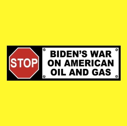 New stop Biden's War on American Oil and Gas - Etsy