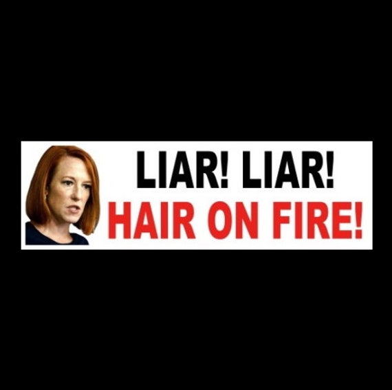 Funny liar Liar Hair on Fire ANTI JEN PSAKI - Etsy Norway Funny liar Liar Hair on Fire ANTI JEN PSAKI - Etsy Norway