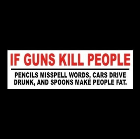 Funny Pro Gun Bumper Stickers