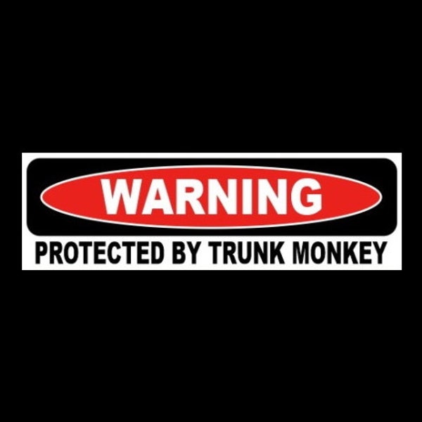 Trunk Monkey Etsy