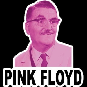 Funny &quot;PINK FLOYD&quot; The Andy Griffith Show DECAL Floyd Lawson the barber sticker Mayberry North Carolina vintage tv show Barney Fife new