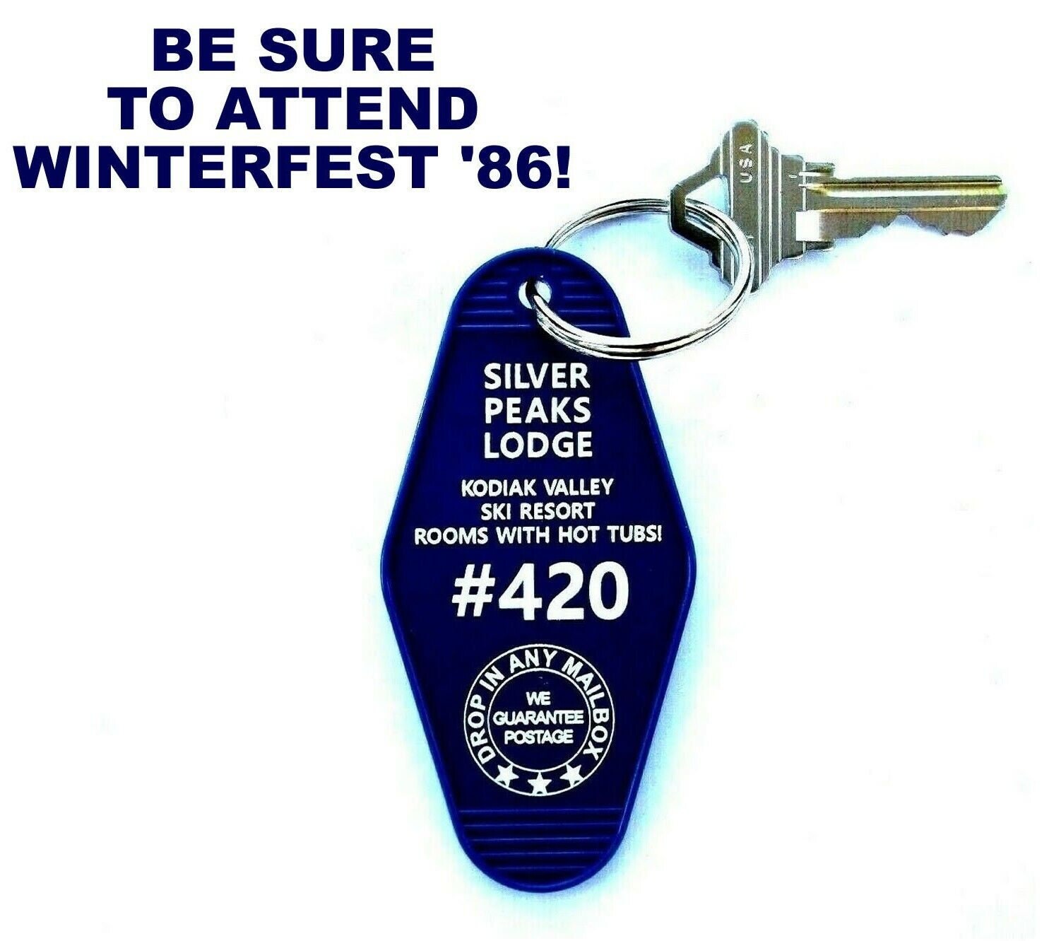 Winterfest 86 Hot Tub' Men's Longsleeve Shirt