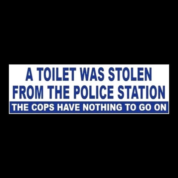 Police Bumper Sticker - Etsy