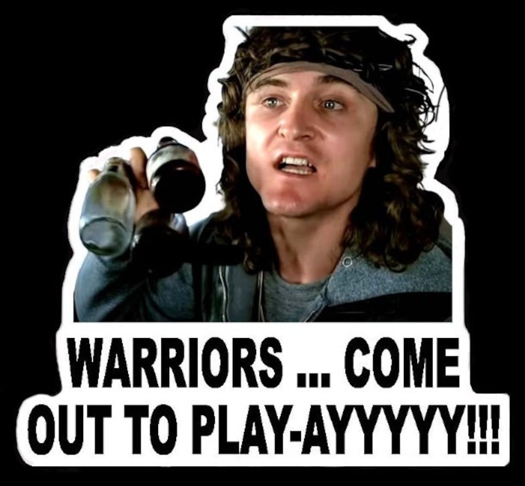 New warriors Come Out to Play Luther the Rogues DECAL Gang Movie Swan 1979 Cochise, Riffs New warriors Come Out to Play Luther the Rogues DECAL Gang Movie Swan 1979 Cochise, Riffs