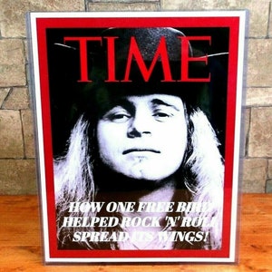 RONNIE VAN ZANT Lynyrd Skynyrd fantasy magazine cover Free Bird Southern Rock
