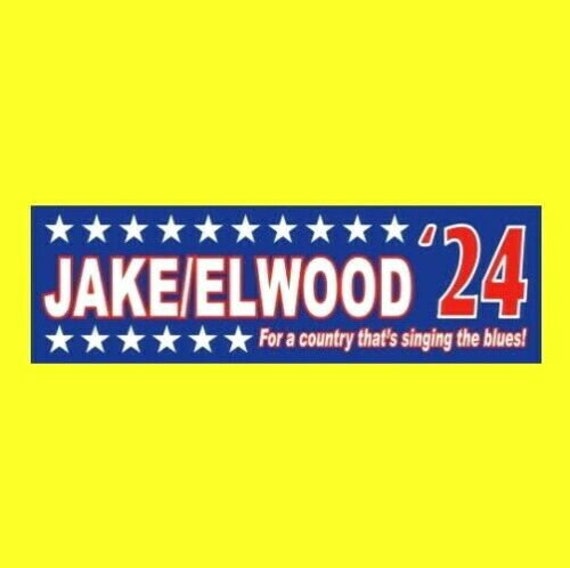 Stickers, Labels & Tags Bumper Stickers Blue Brothers John Belushi Dan