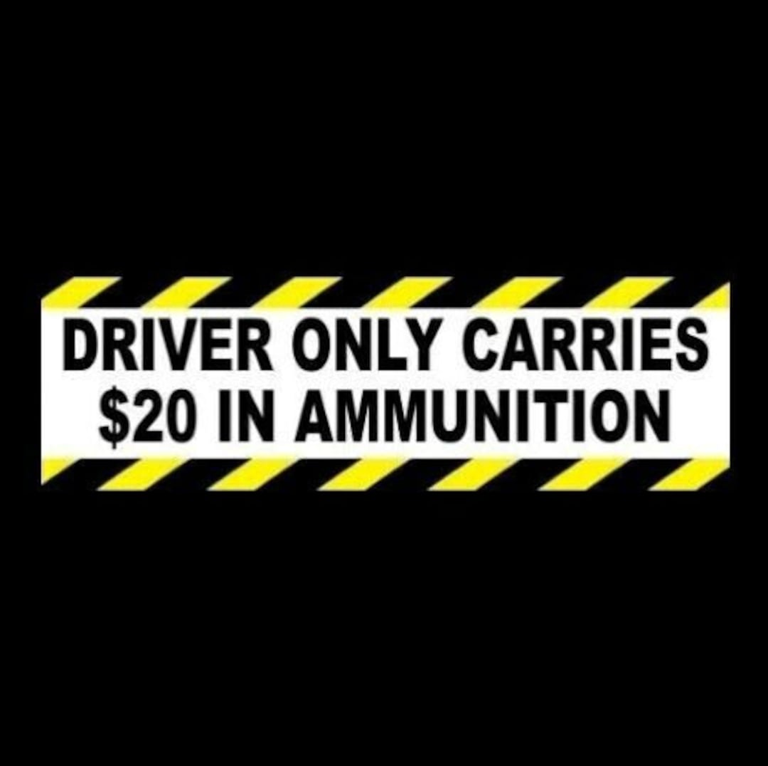 Gun Rights Bumper Sticker Funny