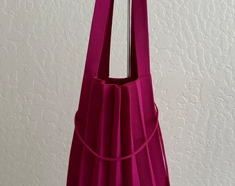 JOSEPH&STACEY Lucky Pleats Knit M Tote bag
