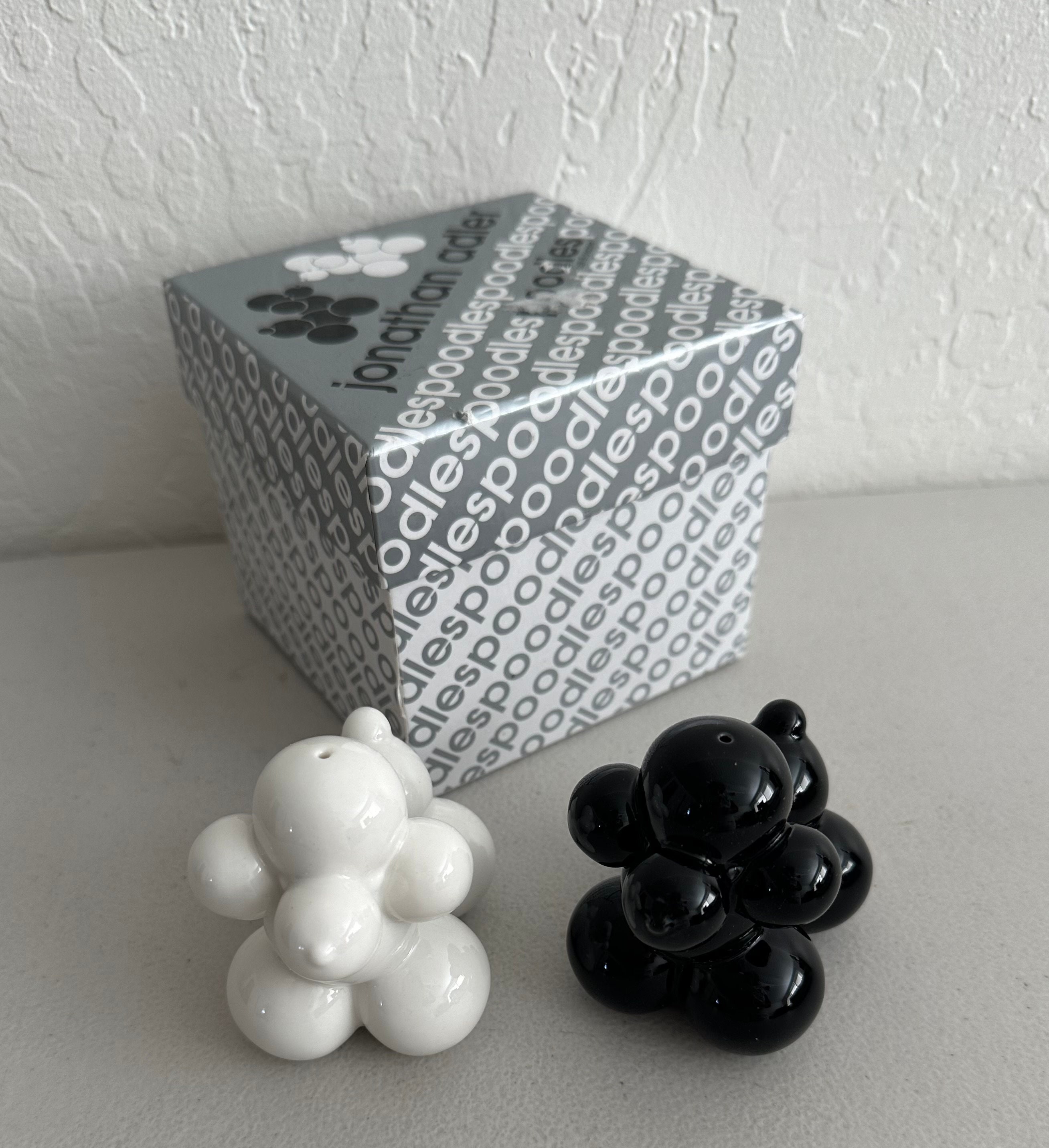 Jonathan Adler Poodle Salt & Pepper Shakers - Etsy India