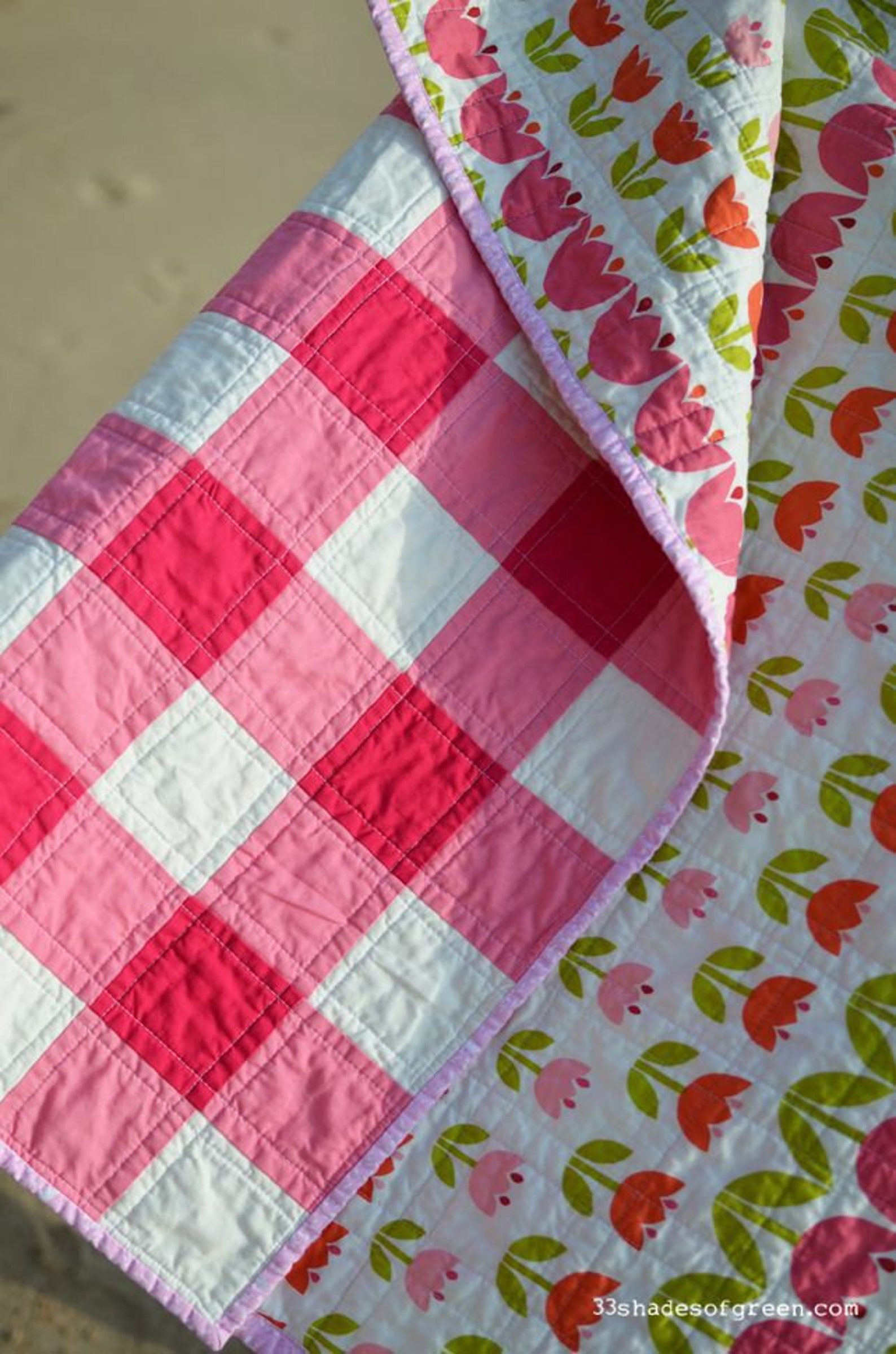 Buffalo Check Quilt Kit With Pattern & Fabric a Beginner Etsy
