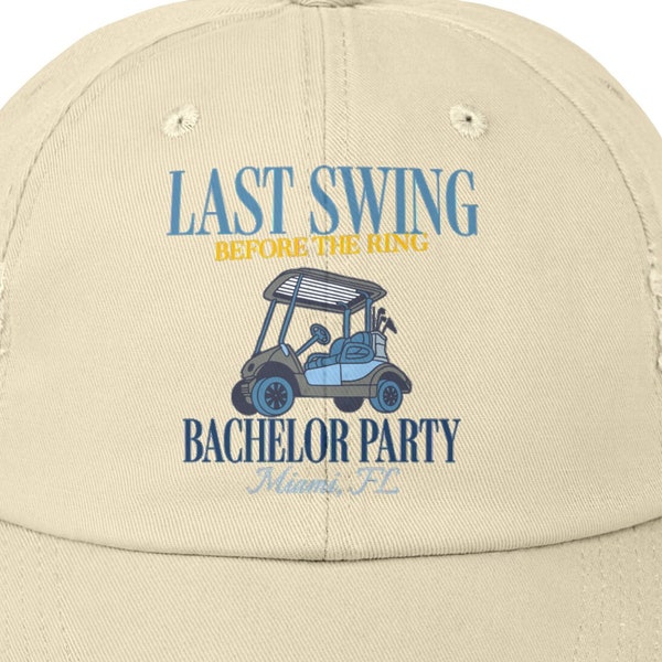 Custom Men's Bachelor Party Hat, Bachelorette Party, Wedding, Mens Bachelor Hat