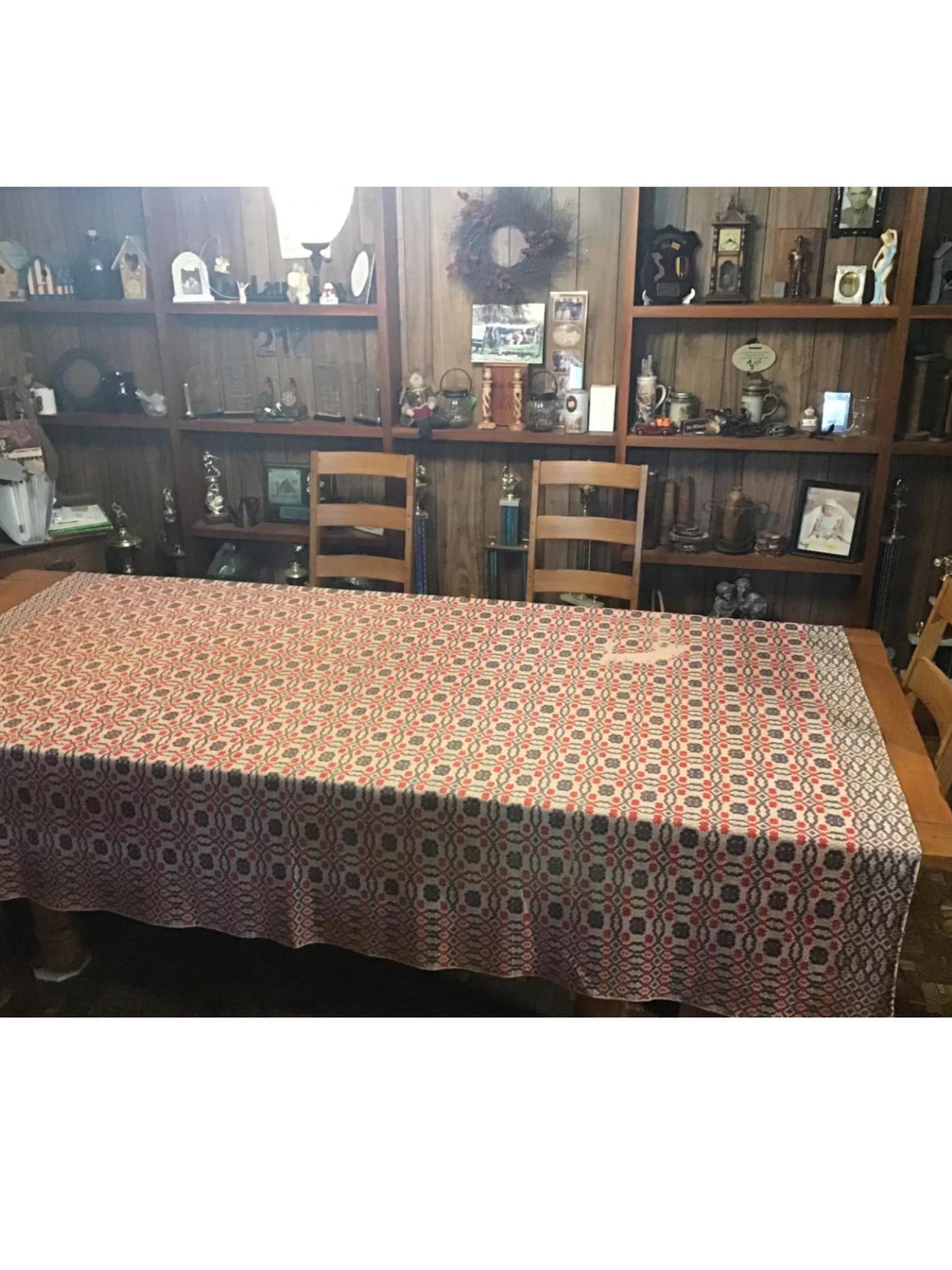 Antique/vintage Woven Coverlet Etsy