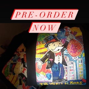 PRE-ORDER The World Is Yours Adult Unisex Pullover Hoodie Monopoly Piece of the World