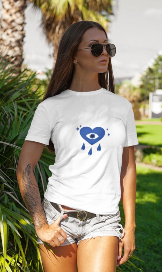 heart with eye shirt