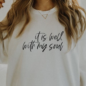 It is well with my soul svg, dxf, png, hymn, Bible verse svg, Cute religious cut file, Christian, religious, The gospel, Good News, Jesus