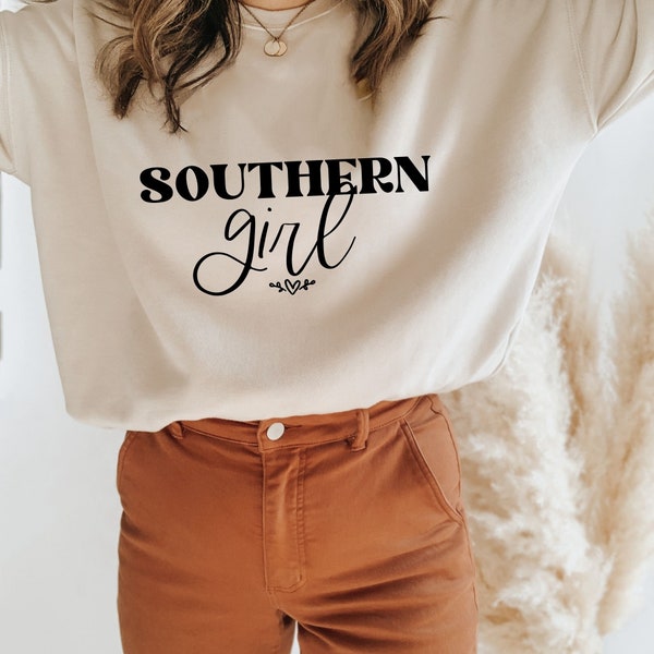 Southern Girl svg, png, dxf, home cut file, The South svg, gift, Georgia cut file, Alabama svg, Tennessee svg, rural svg, hometown svg