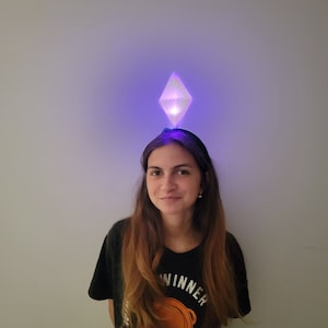 Sims Bluetooth or remote controlled mood diamond Plumbob costume cosplay accessory