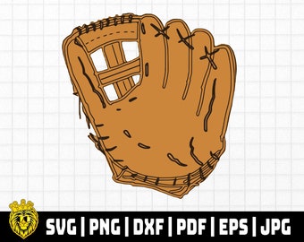 Download Baseball Glove Svg Etsy