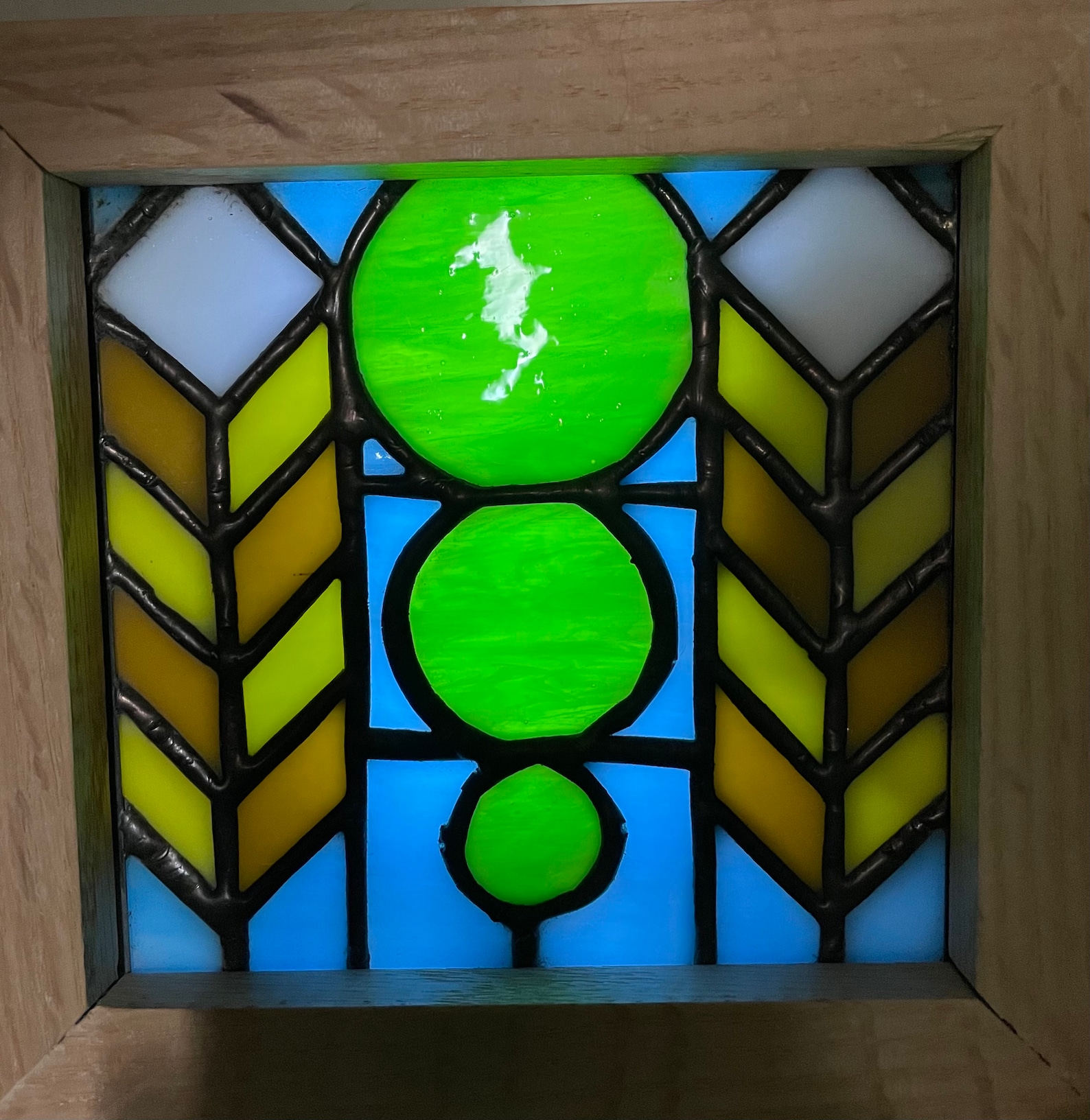 Stained Glass Light Box Etsy