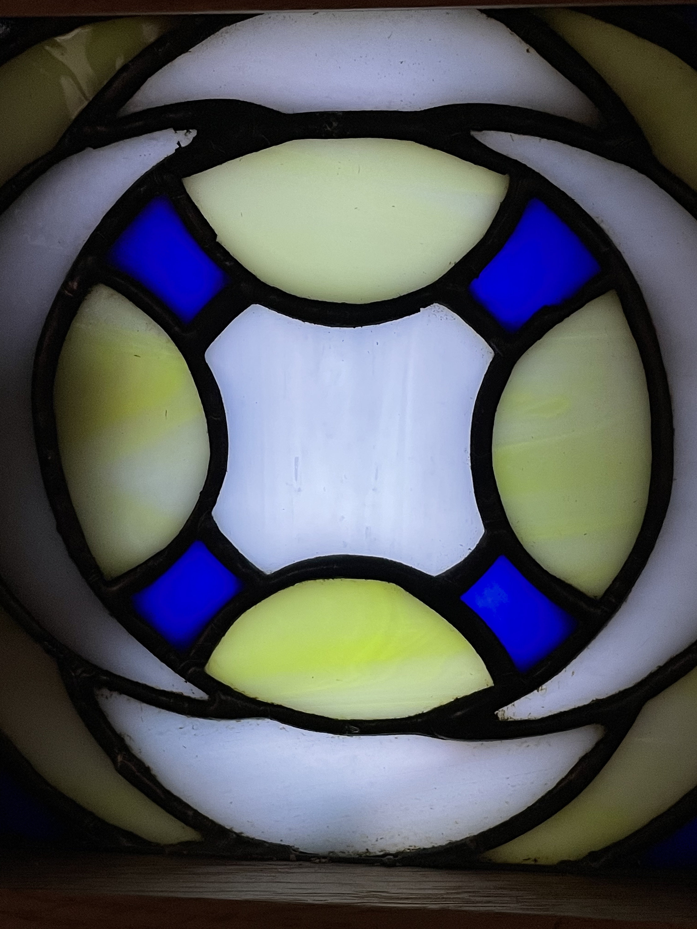 Stained Glass Light Box Etsy