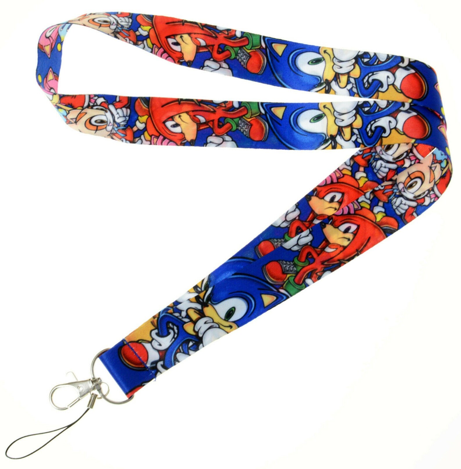 sonic the hedgehog lanyard