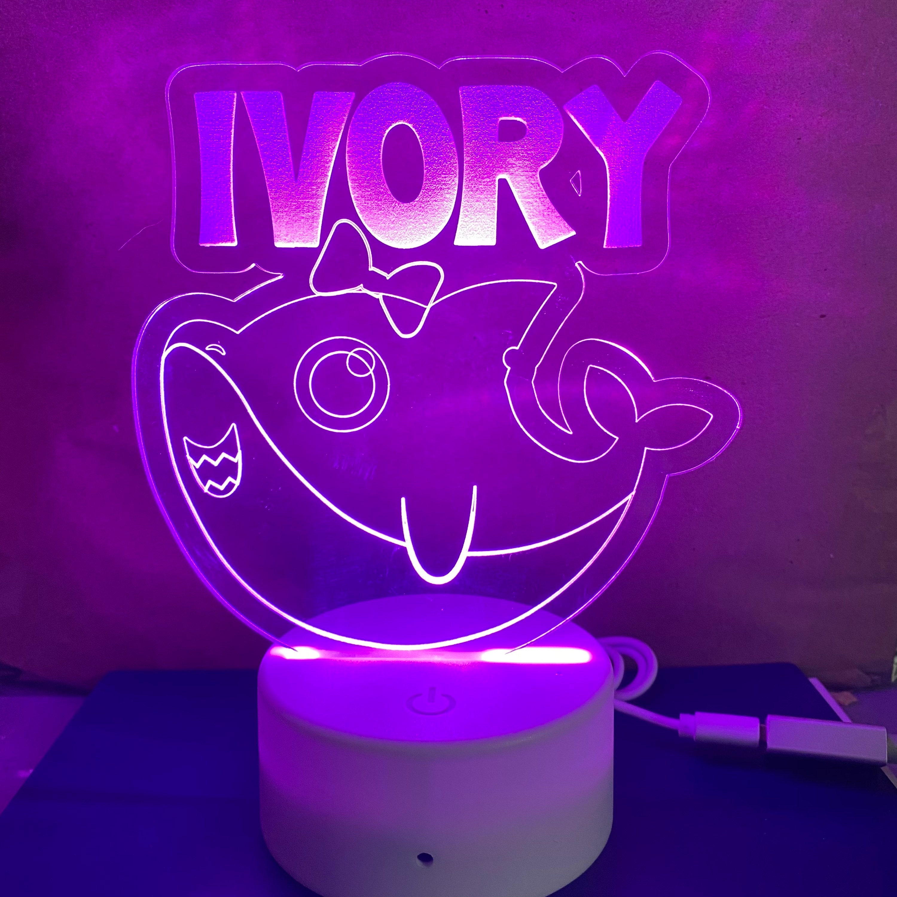 Personalized night light fully custom night light LED Etsy