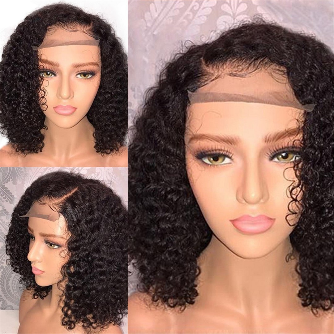 Kinky Curly Wigs Corn Wave Wigs Shoulder Length Wig Synthetic Etsy