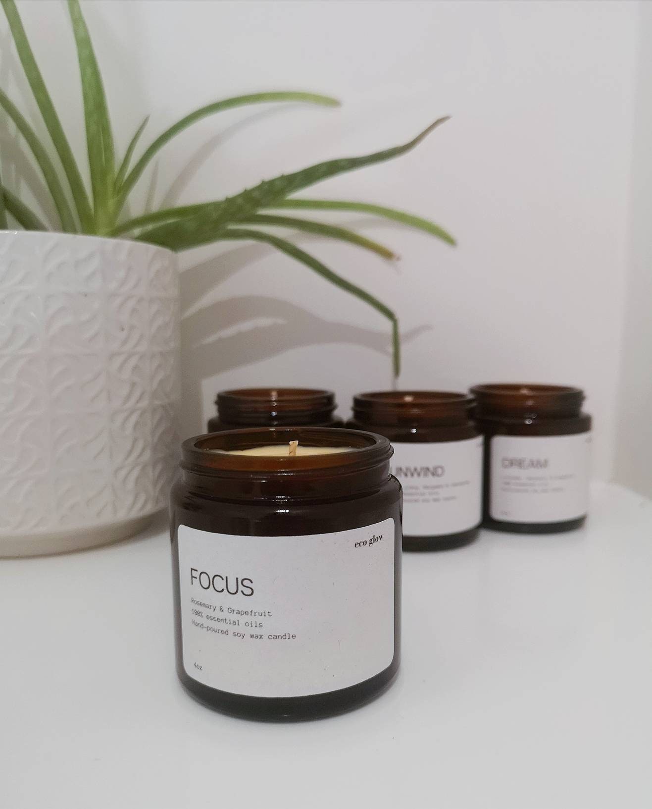 Aromatherapy Candles 4oz Etsy