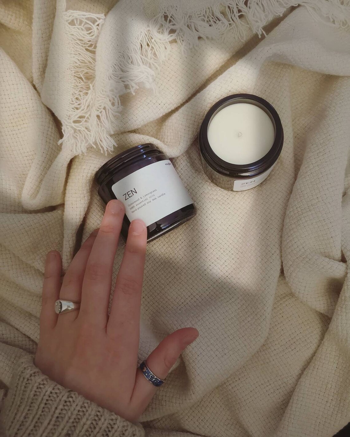 Aromatherapy Candles 4oz Etsy