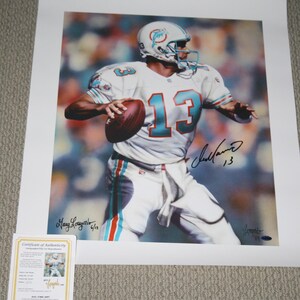 Dan Marino Autographed Gicle&#39;e 16 x 20! Limited and Numbered! COA!
