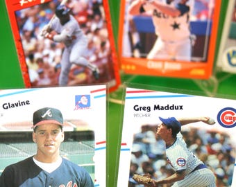 Vintage Baseball Cards (10) from Fleer, Score and More!