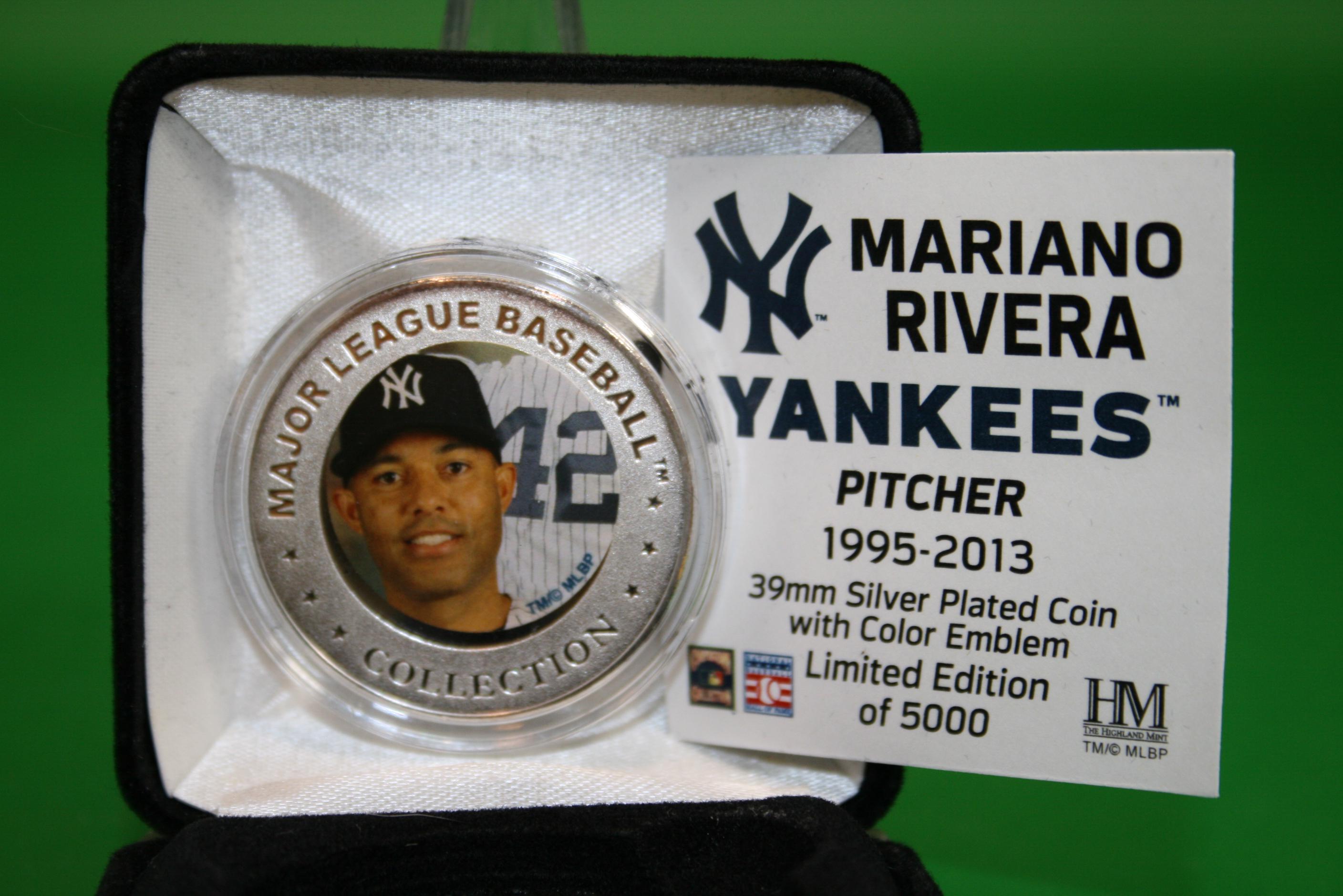 Mariano Rivera, Larry Walker, Ted Simmons Limited Edition Baseball 