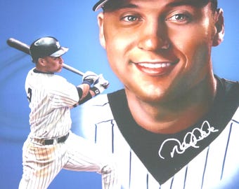 デレク・ジーターの直筆サイン入りMLB公式野球ボール（シュタイナー