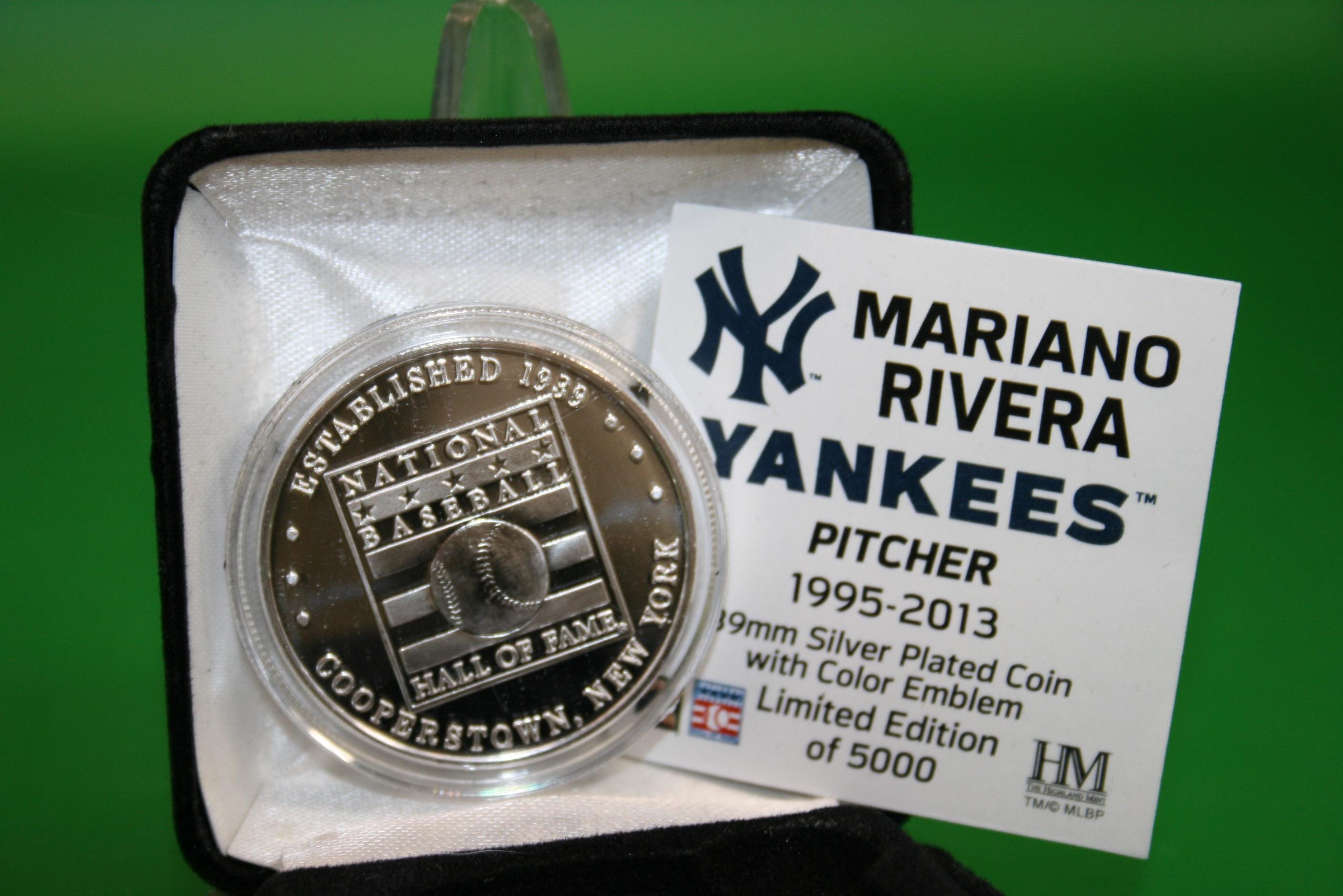 Mariano Rivera, Larry Walker, Ted Simmons Limited Edition Baseball 