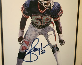 Phil Simms & Lawrence Taylor New York Giants Super Bowl Champions autographed framed Collages!