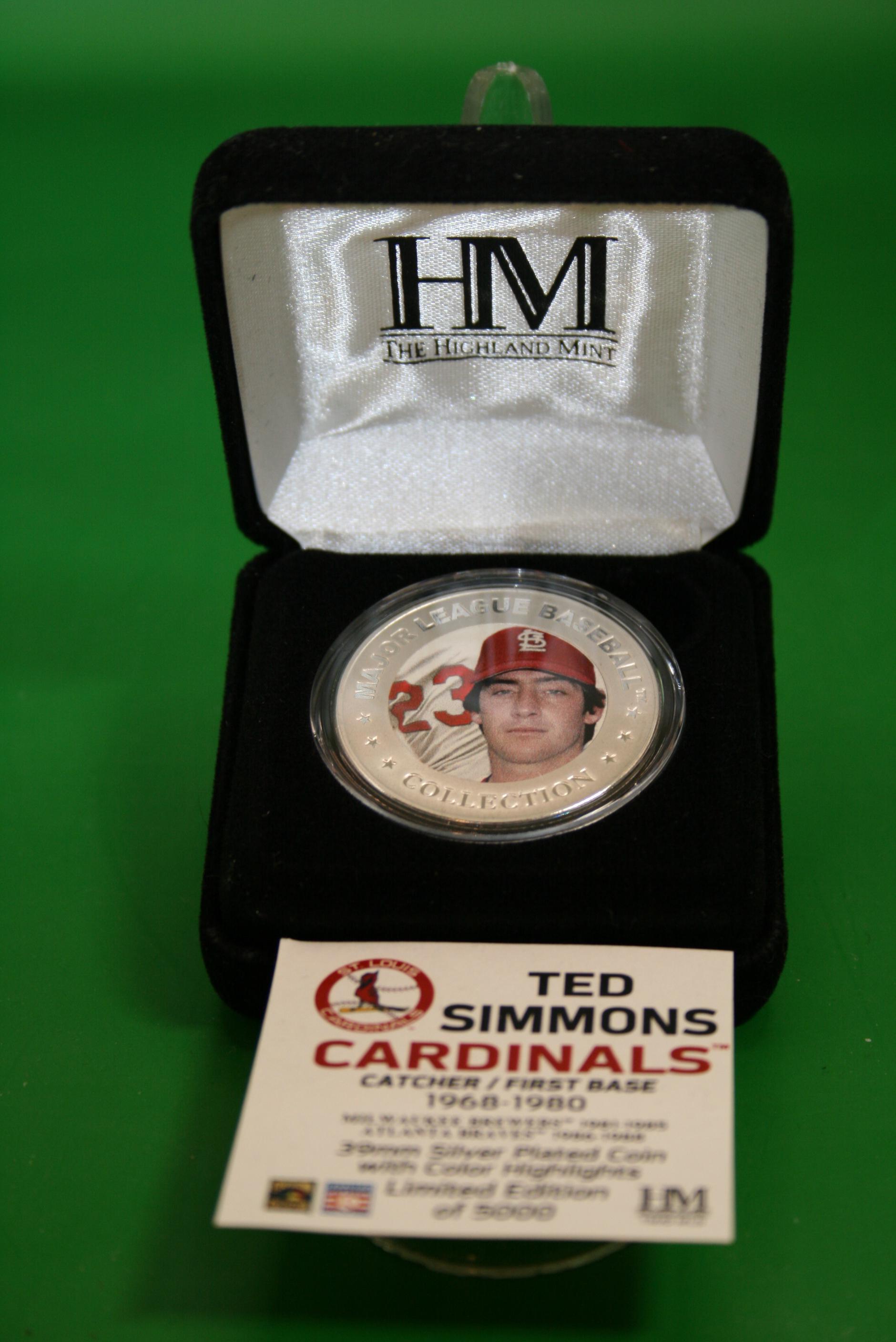 Mariano Rivera, Larry Walker, Ted Simmons Limited Edition Baseball 