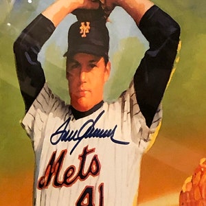 Major League Baseball&#39;s 300 Win Club Autographed Poster 1961 - 1990!