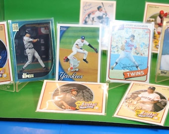 Vintage Baseball Trading Cards (11)! Cal Ripken,Reggie Jackson,Johnny Bench and more!