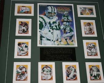 Joe Namath Autographed Magazine & 1991 Football Card Set, PSA/DNA Mint 10!