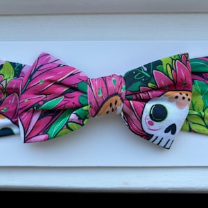 Skull baby headband