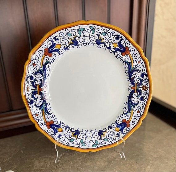 イタリアgrazia deruta の大皿2枚 イタリアgrazia deruta の大皿