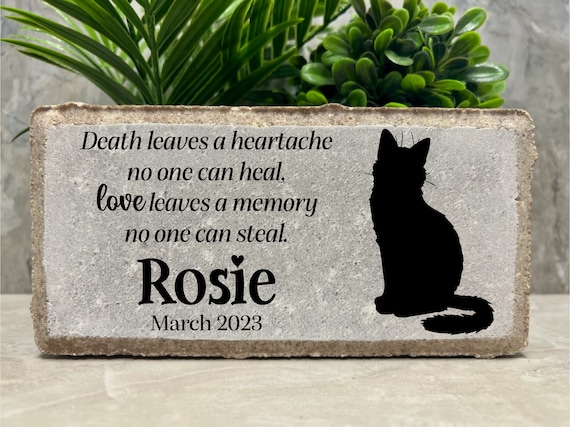 Lizard Pet Loss Memorial. Chameleon. Reptile. Lizard. 8x4 PERSONALIZED  Burial Marker. Brick. Tumbled Paver Stone Outdoor or Indoor. Sympathy 