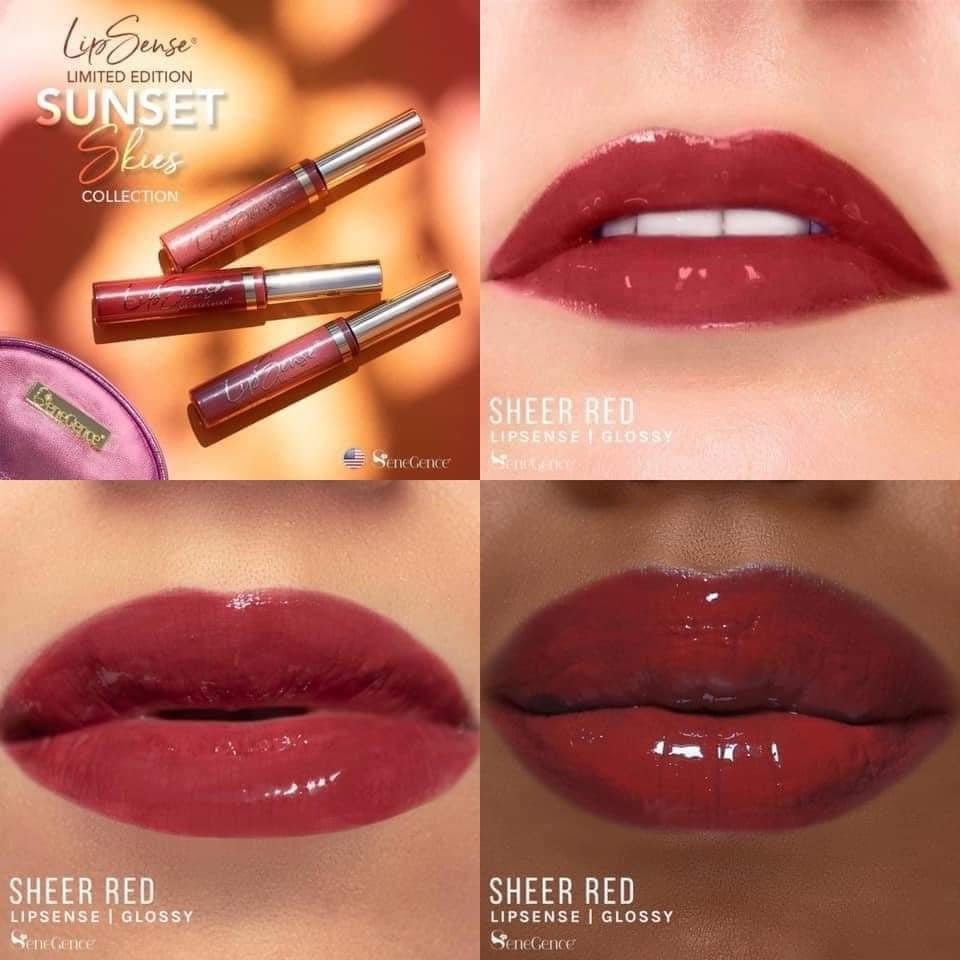 Senegence Christmas 2022 Sheer Red Lipsense Lipstick | Etsy New Zealand