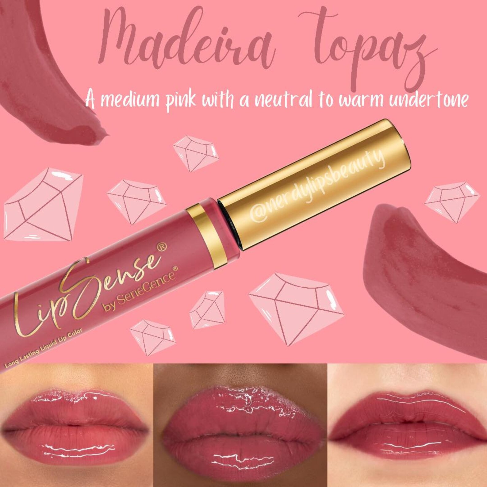 Madeira Topaz LipSense Lipstick Etsy