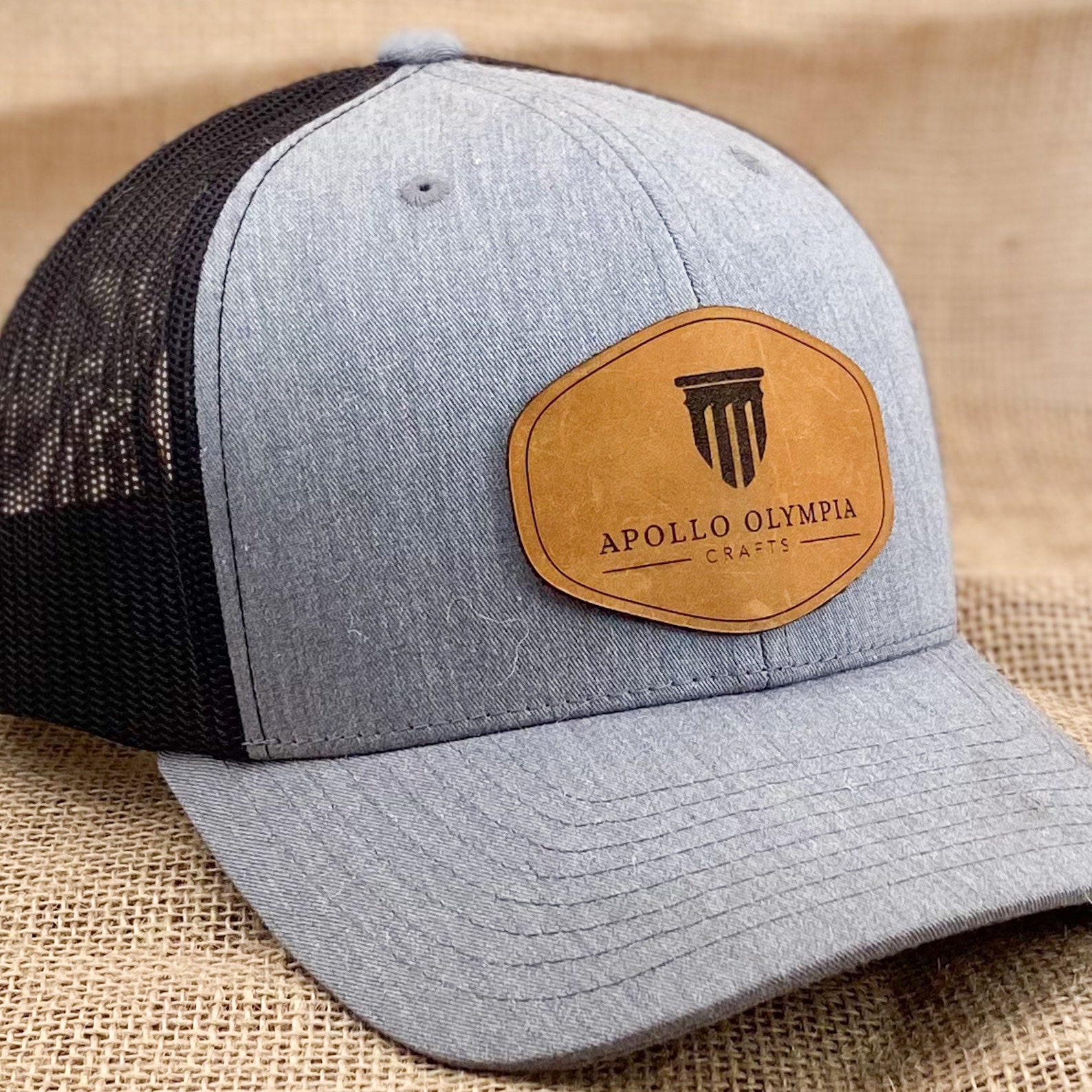 Leather Patch Trucker Hat Leather Patch Hat Company Logo Etsy leather-patch-trucker-hat-leather-patch-hat-company-logo-etsy