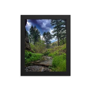 La Junta Canyon Framed poster