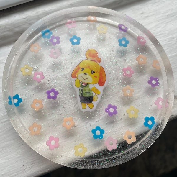 Isabelle Animal Crossing ACNH ACNL Ashtray, Trinket Dish, Catch All, Coaster, Candle Holder