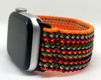 Correa elástica bohemia de ajuste personalizado para tu Apple Watch (todas las series, incluidas Ultra 1 y 2)