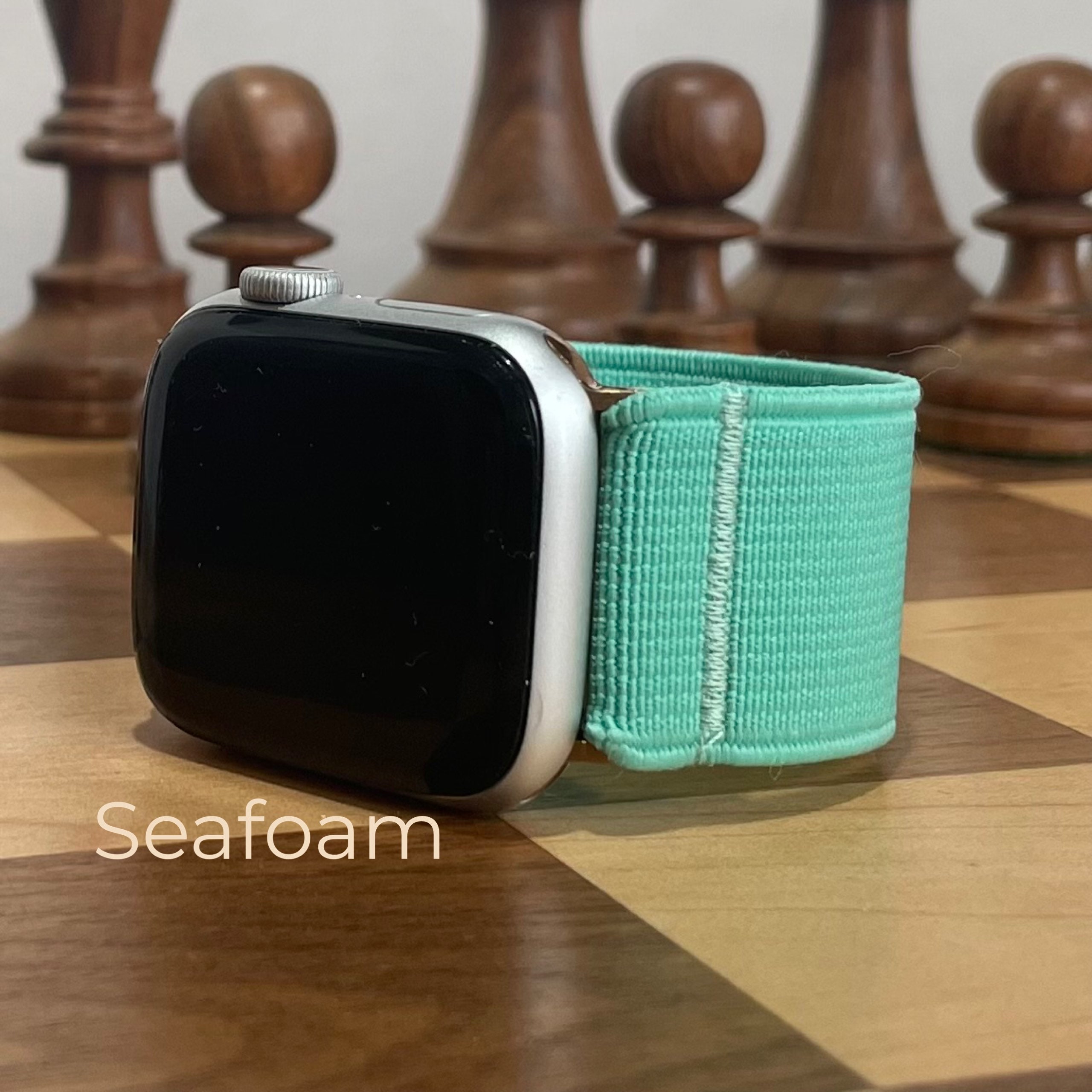 Custom Fit Sea Foam Elastic Watch Band for All Smart Watches